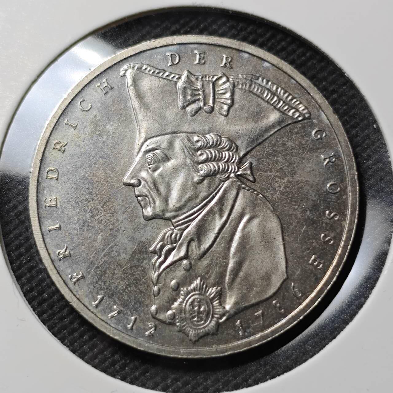 KK钱币收藏小铺  第386期  2月预留时间 周末发货  西德5马克纪念币