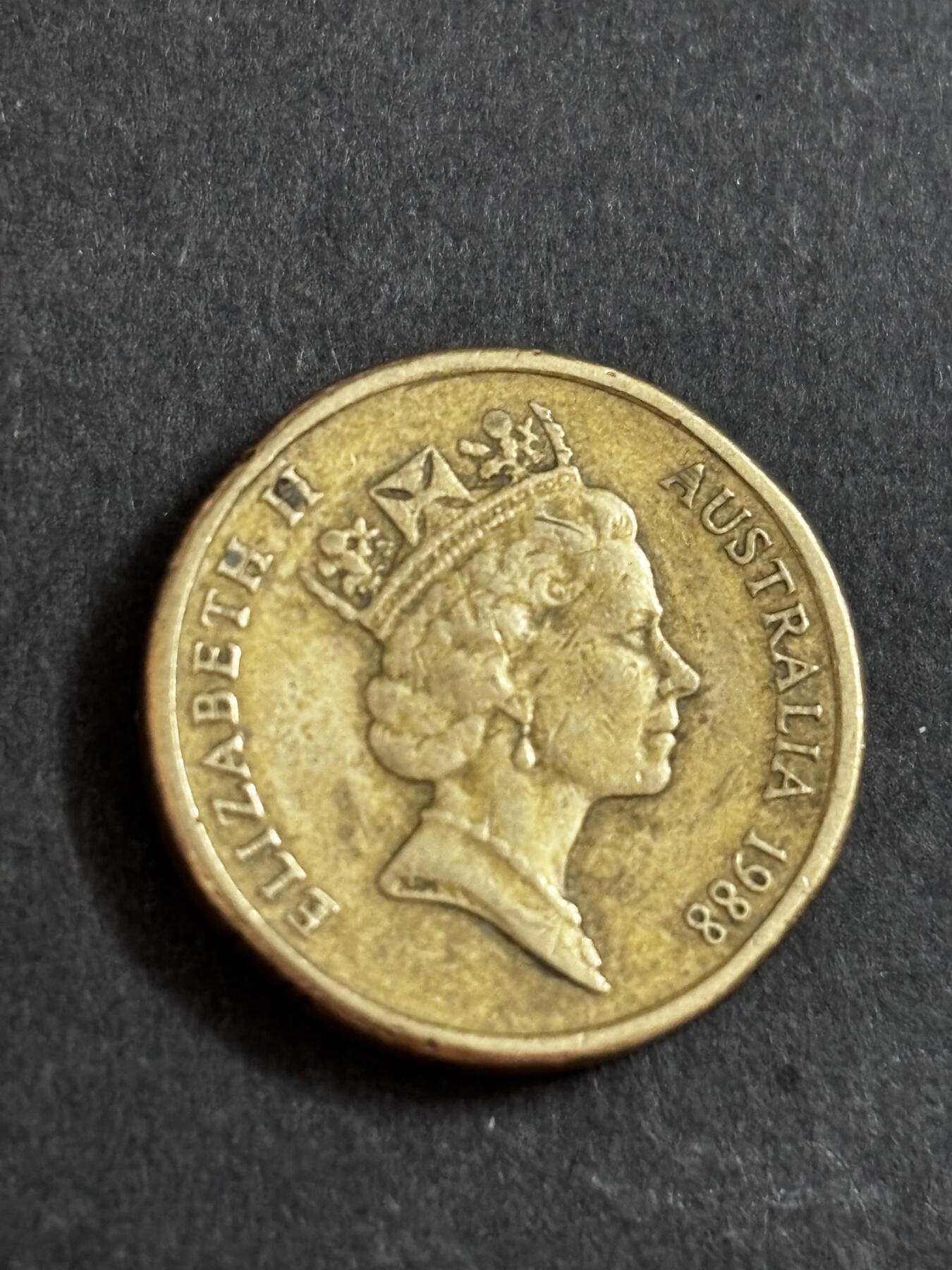 文馨钱币收藏 2026新年第二场（第 288 场）【长期接代拍品】 1988 年澳大利亚两元