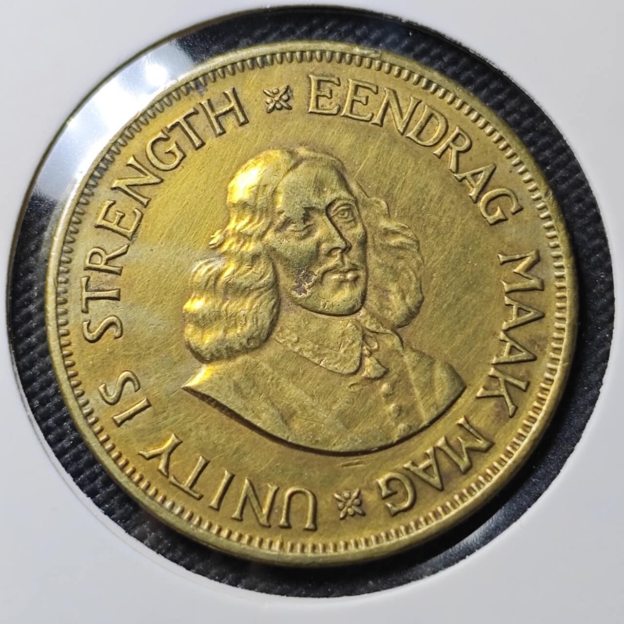 KK钱币收藏小铺  第386期  2月预留时间 周末发货  南非1分铜币