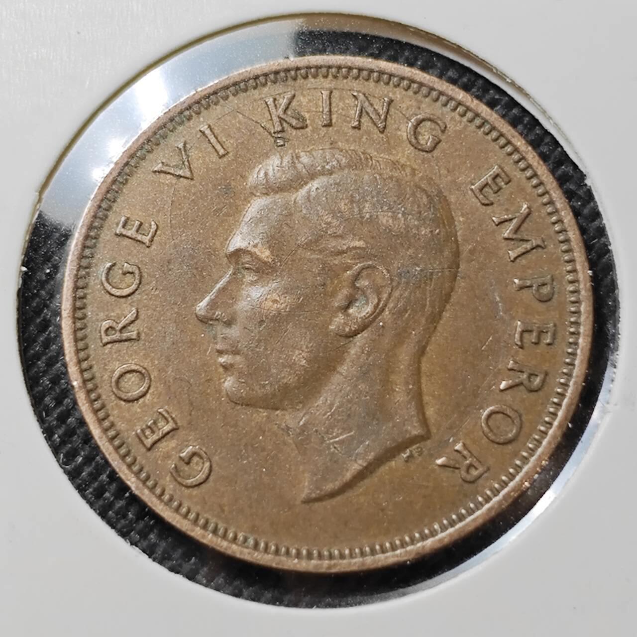 KK钱币收藏小铺  第387期  2月预留时间 周末发货  新西兰半便士铜币