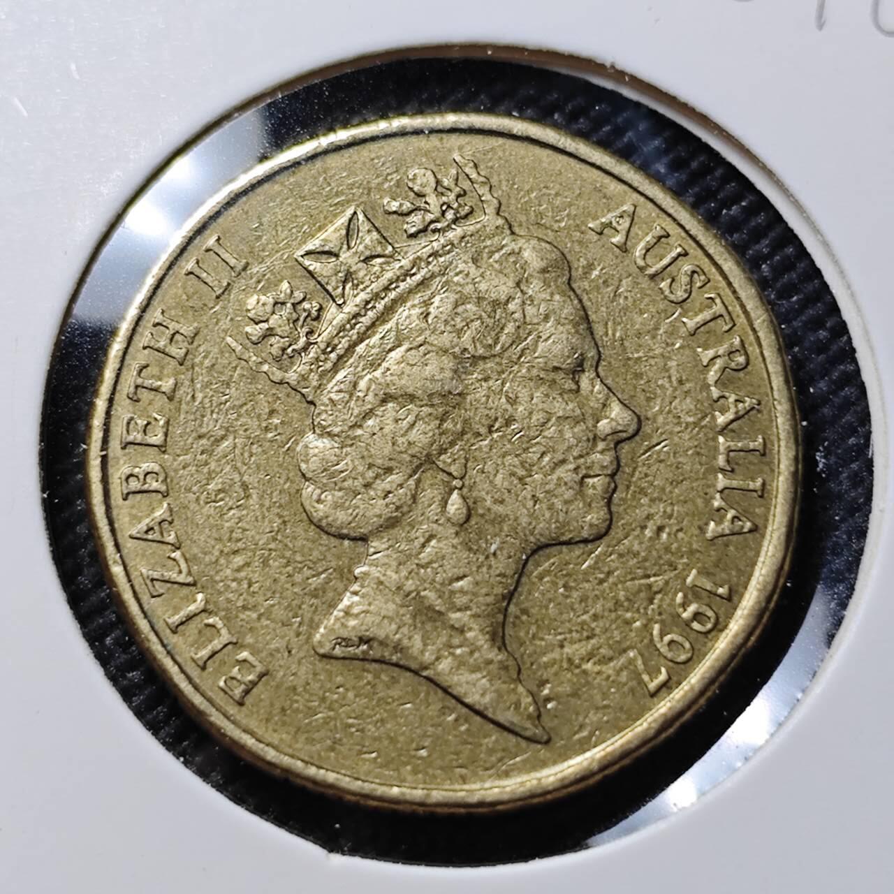 KK钱币收藏小铺  第386期  2月预留时间 周末发货  澳大利亚1元纪念币