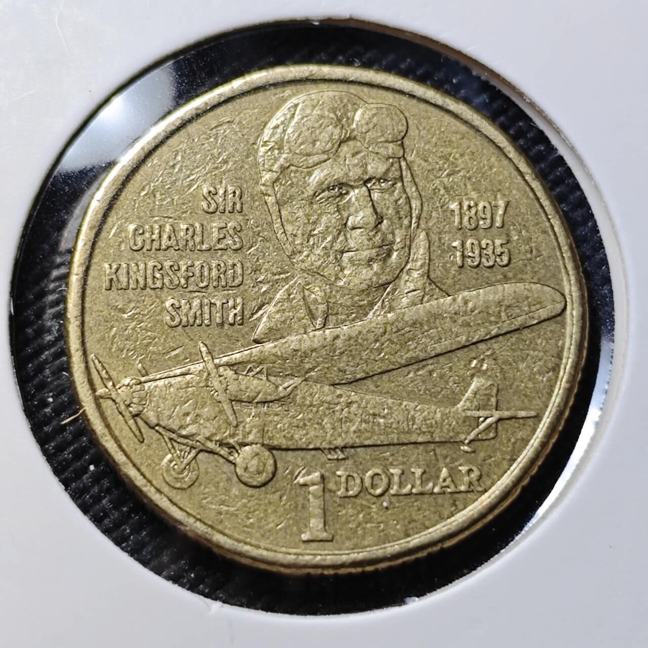 KK钱币收藏小铺  第386期  2月预留时间 周末发货  澳大利亚1元纪念币