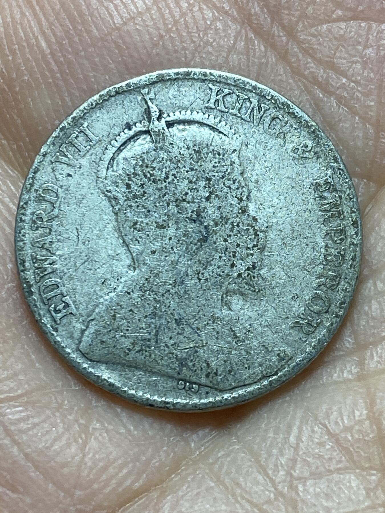 2026年第四场(总第一百七十三场）外国好品散币场(免佣金) 香港1902年1毫银币(爱德华七世时期，首发年，800高银)