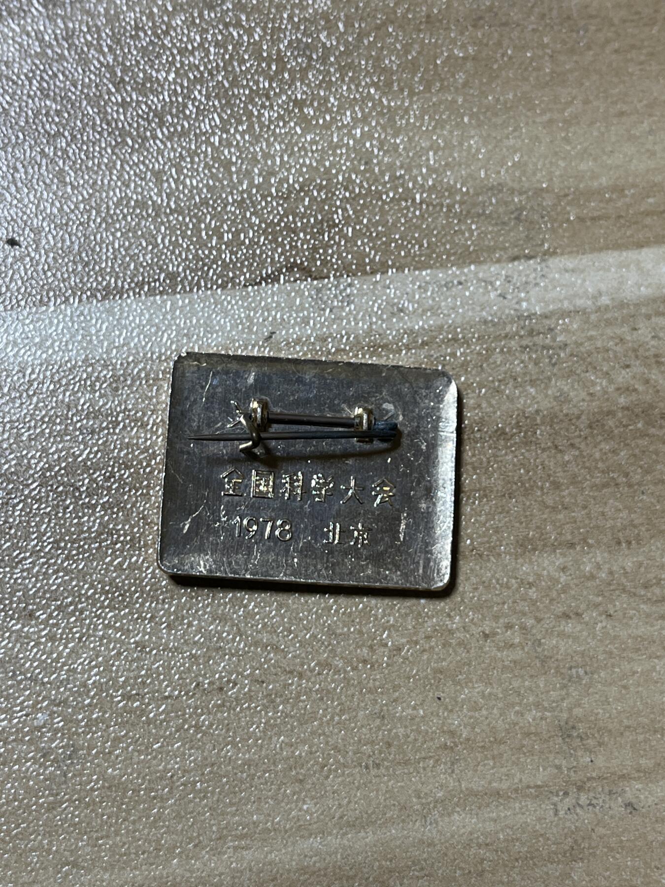 杂七杂八老徽章快拍专场 全国科学大会纪念章