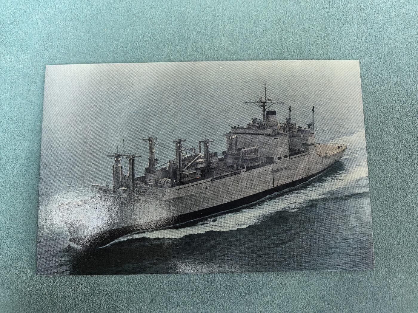 盛世勋华——号角文化勋章邮票专场拍卖第297期 美国冷战时期军舰专题明信片 贝克山号弹药输送舰