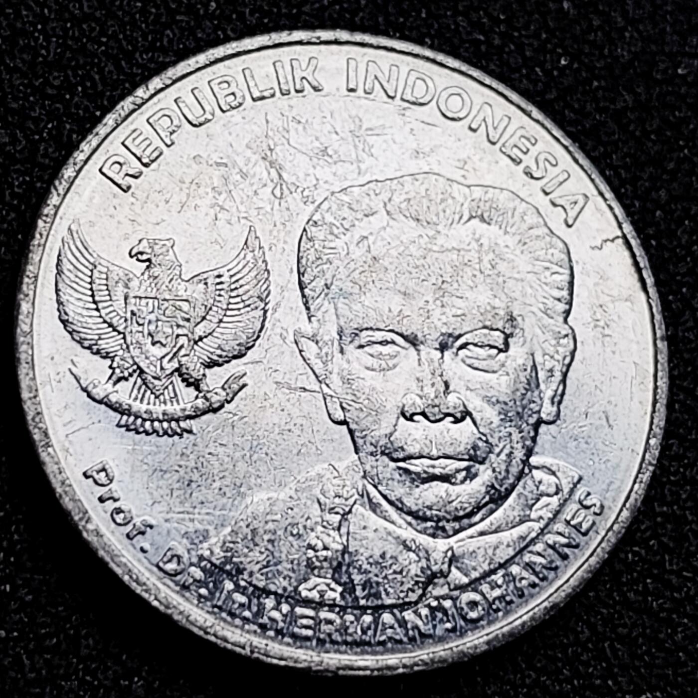 泉币菌-第164场-新年第七场 精品福利场 印度尼西亚100盾 鹰徽 人物