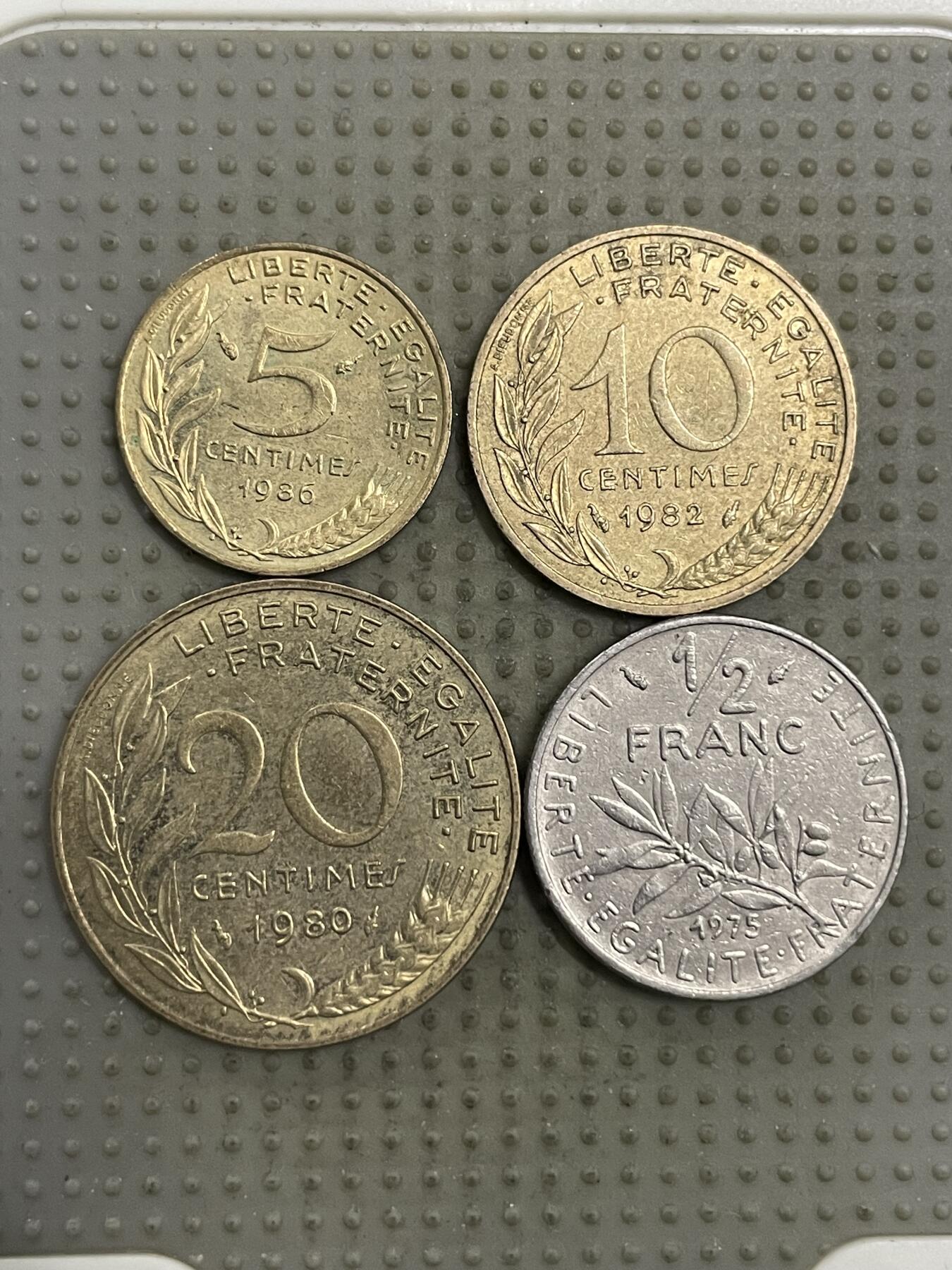 2026年第2场各国散币拍卖（总第152场） 法国4枚