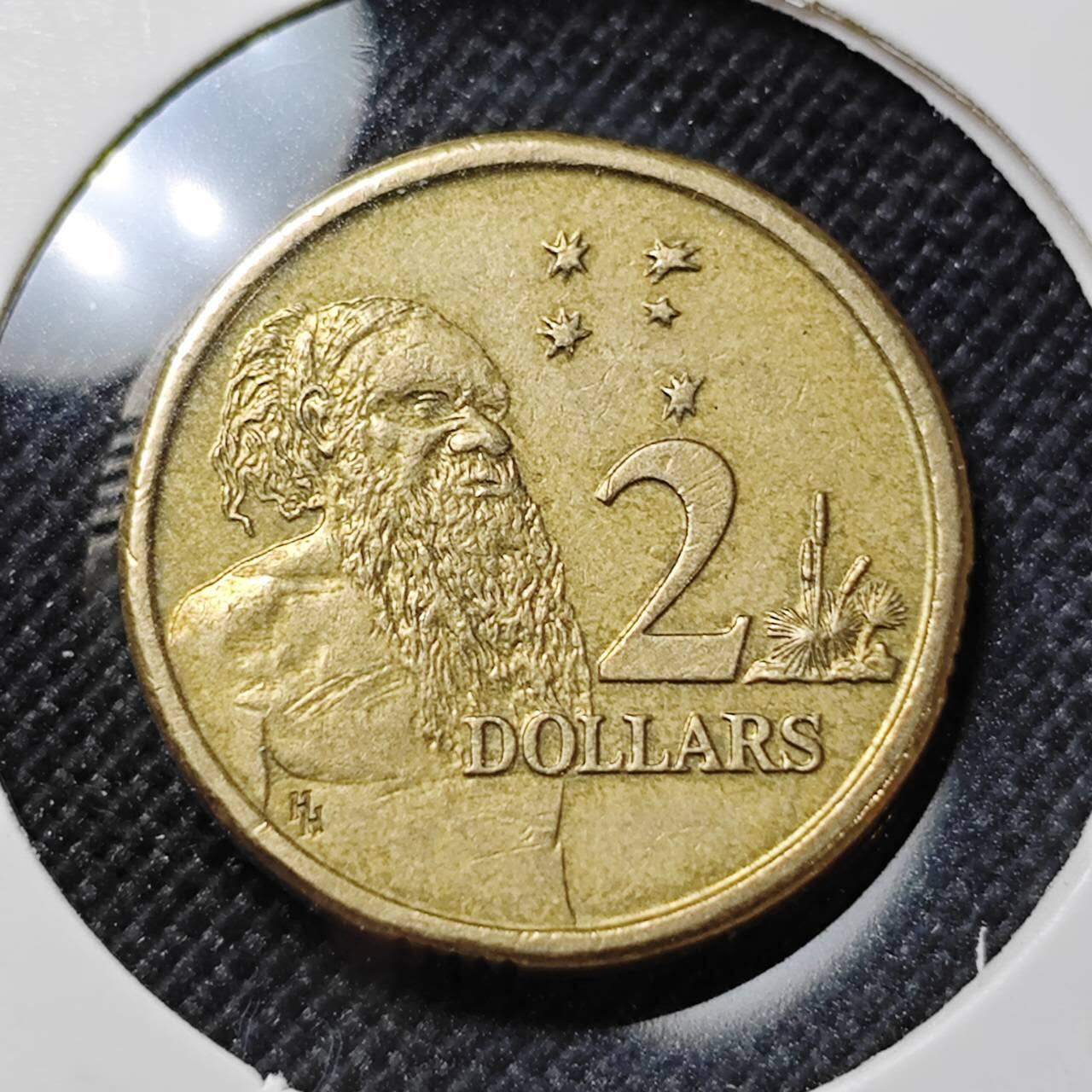 KK钱币收藏小铺  第387期  2月预留时间 周末发货  澳大利亚2元