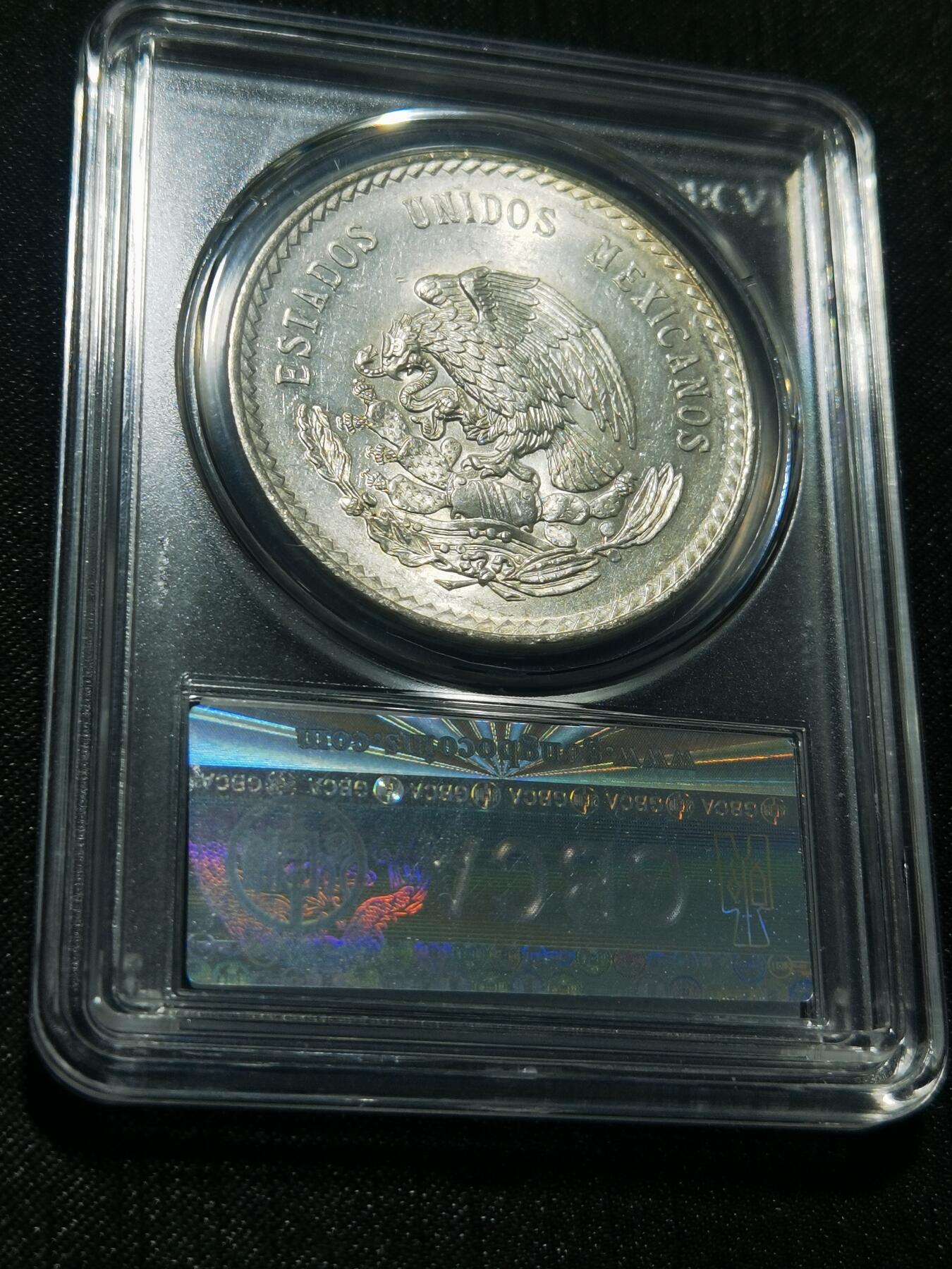 天下钱庄专场欢迎参拍 墨西哥印第安人酋长银币