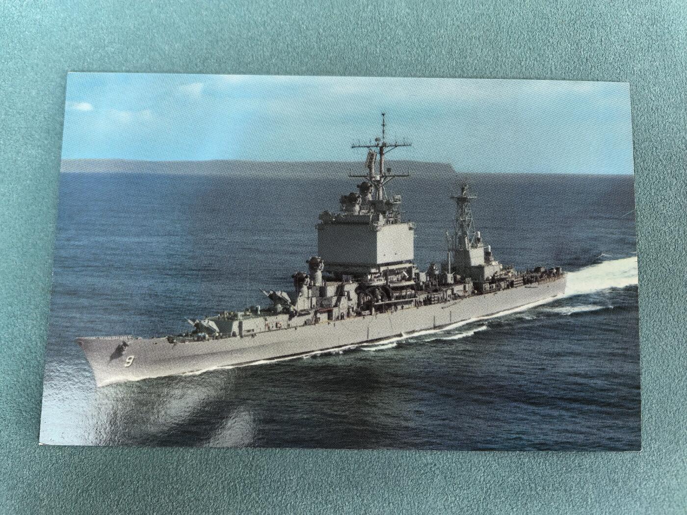 盛世勋华——号角文化勋章邮票专场拍卖第297期 美国冷战时期军舰专题明信片 长滩号核动力巡洋舰