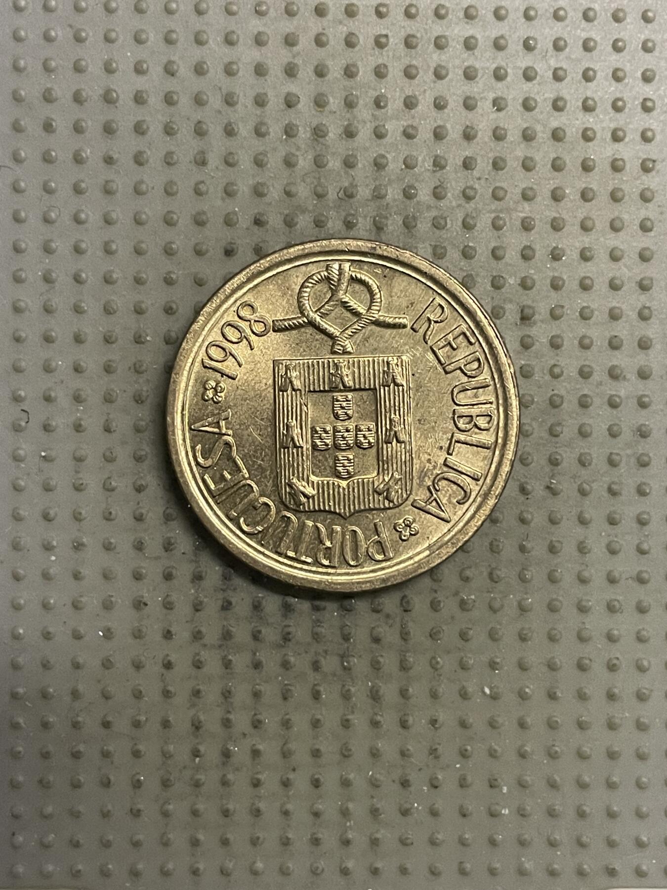 2026年第2场各国散币拍卖（总第152场） 葡萄牙1998年10埃斯库多