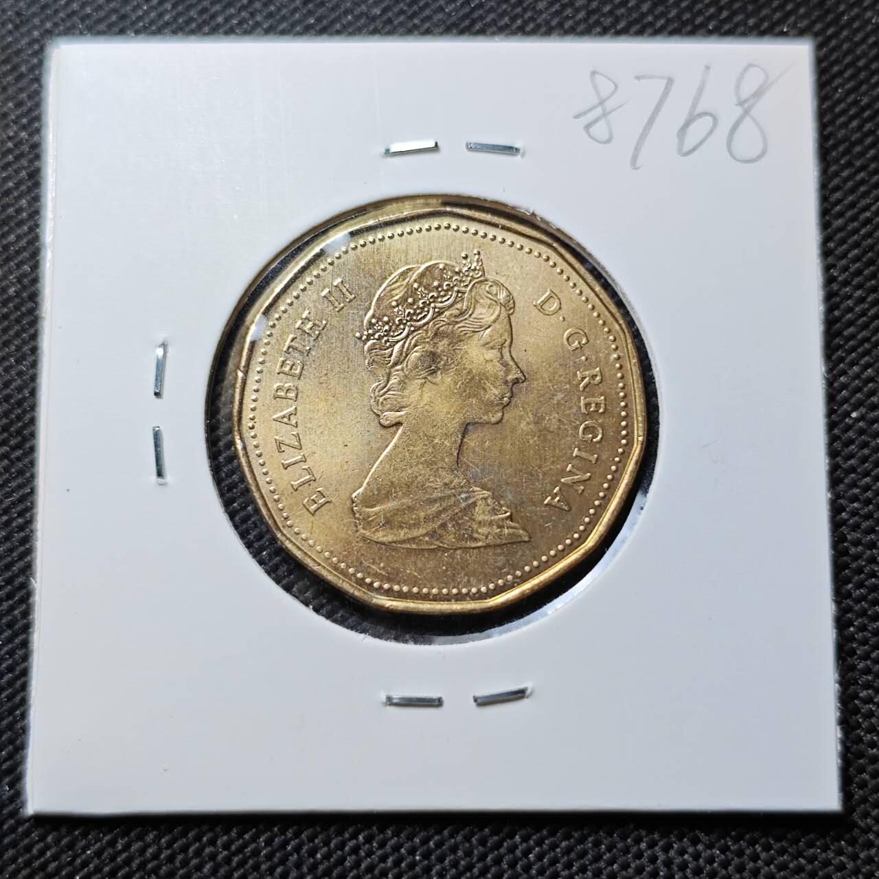 KK钱币收藏小铺  第387期  2月预留时间 周末发货  加拿大1元 好品