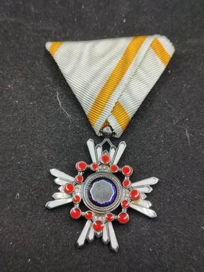 0元起拍勋章 第323期 咸鱼国勋章拍卖专场 1月7日（周三）下午6：00开始 - 六等瑞宝章银制