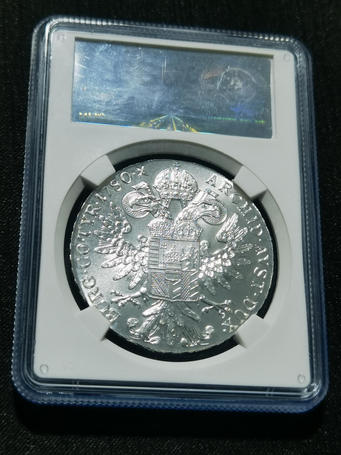 天下钱庄专场欢迎参拍 奥匈帝国大奶妈银币，官方后铸