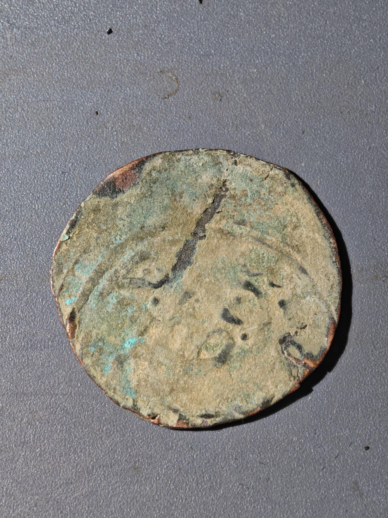 105期回流戒指饰品杂件纪念章丝路钱币专场 A察合台汗国铜币