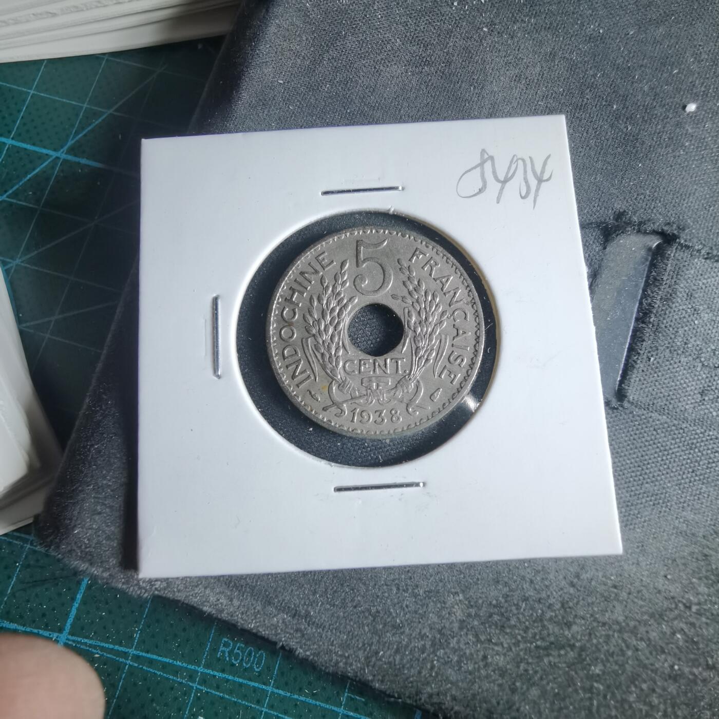 沼泽如烟--第954场 法属印度支那1938年五分