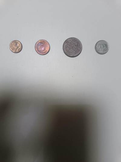 【20260108】非全新纸币和硬币第322场 - 爱尔兰4枚硬币