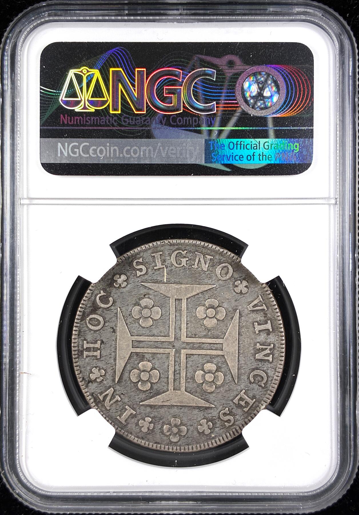 【雨安】【直播拍卖】【第0123期-评级币章】2026-01-10 周六 19:30 [评级欧洲] Portugal 葡萄牙 400瑞斯 KM#0288 (1786-1799) 玛丽亚一世 1797年  NGC-XF45