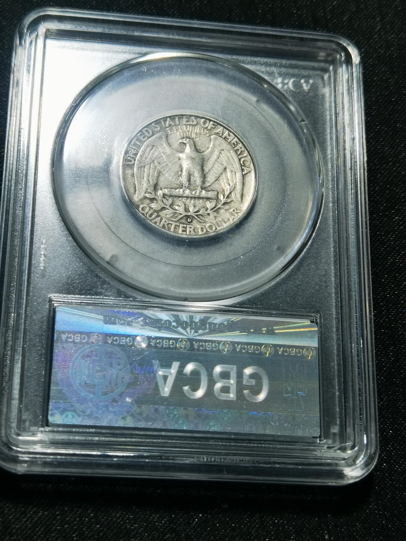 天下钱庄专场欢迎参拍 美国25美分银币