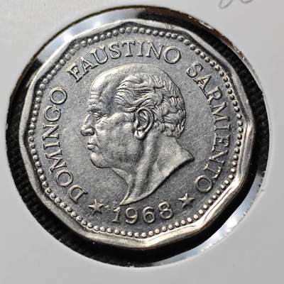 KK钱币收藏小铺  第386期  2月预留时间 周末发货 -  阿根廷25比索 不多见