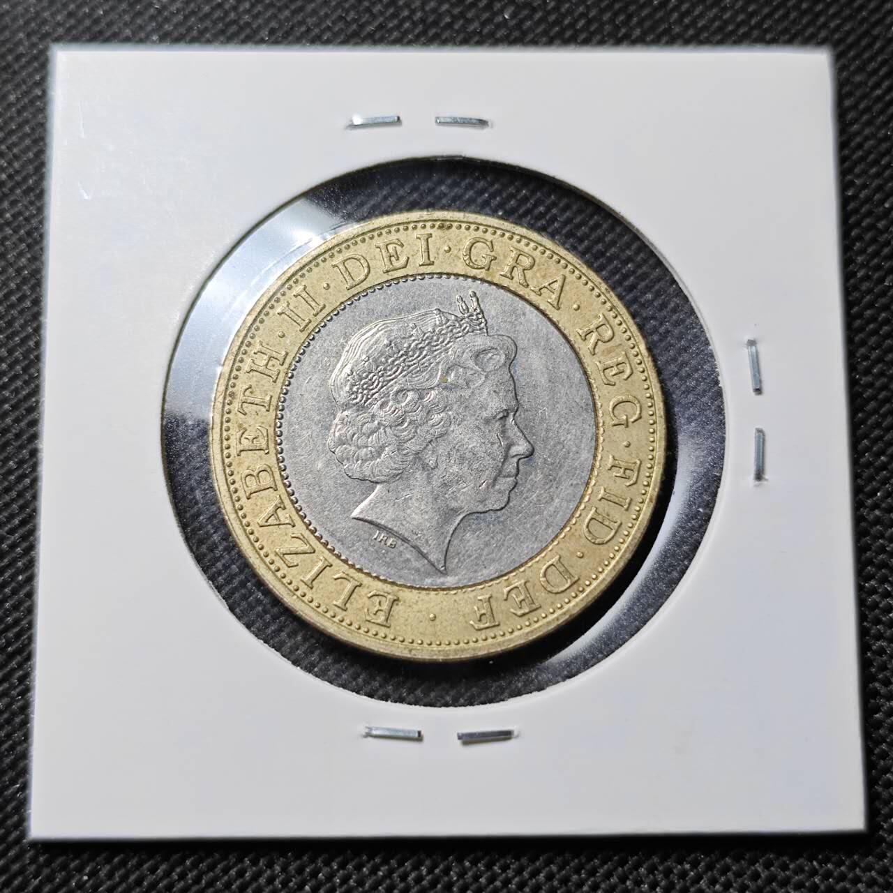 KK钱币收藏小铺  第387期  2月预留时间 周末发货  英国2镑