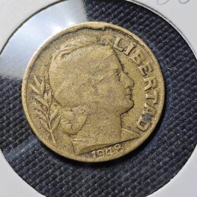 KK钱币收藏小铺  第386期  2月预留时间 周末发货 -  1948阿根廷10分