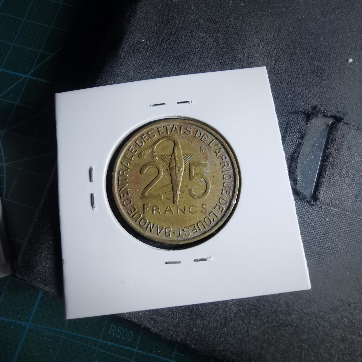 沼泽如烟--第954场 西非1970年25法郎