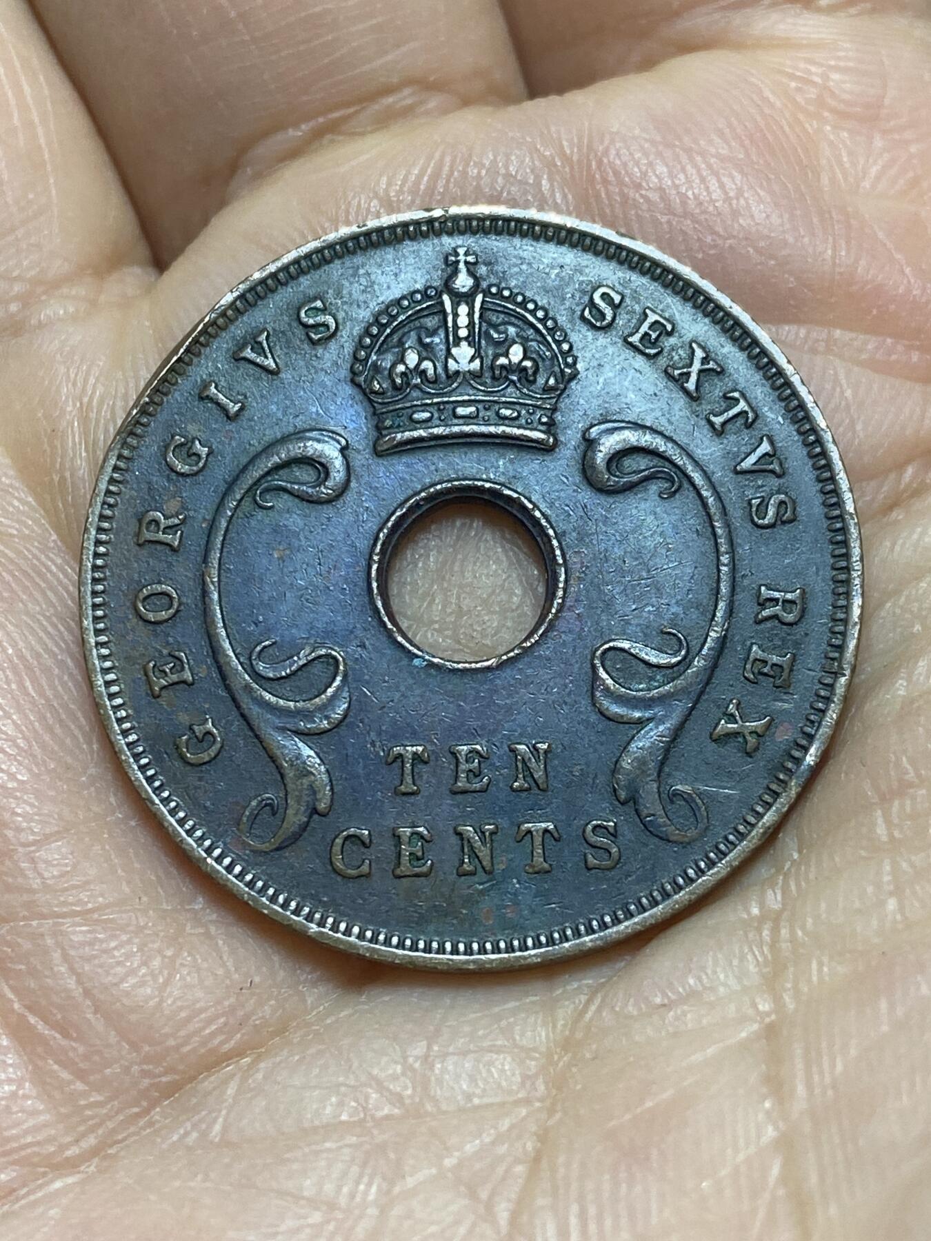 2026年第四场(总第一百七十三场）外国好品散币场(免佣金) 英属东非1950年10分(乔治六世第三版)