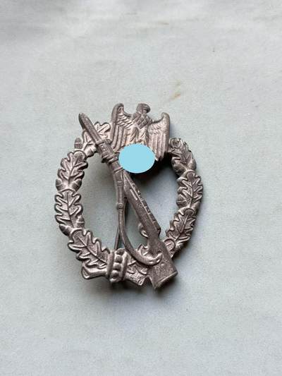 盛世勋华——号角文化勋章邮票专场拍卖第297期 - 德国（1939）银级步兵突击奖章