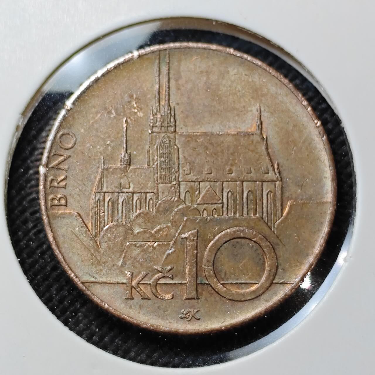 KK钱币收藏小铺  第387期  2月预留时间 周末发货  2008捷克10克朗