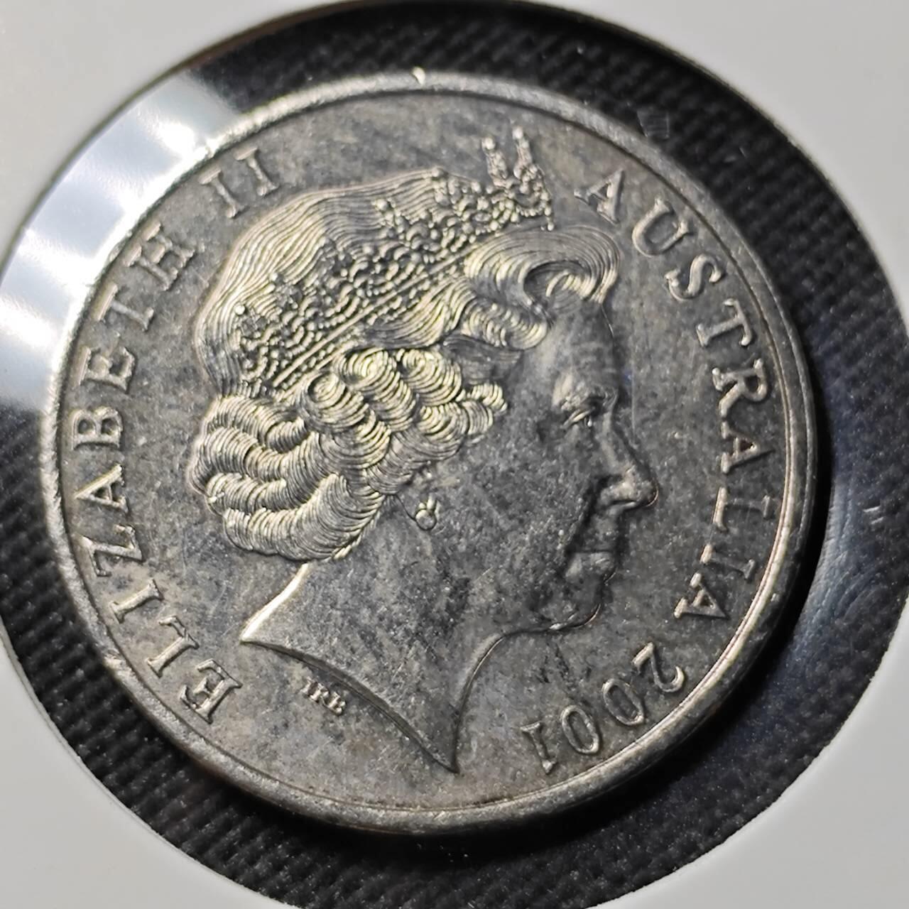 KK钱币收藏小铺  第386期  2月预留时间 周末发货  澳大利亚20分纪念币