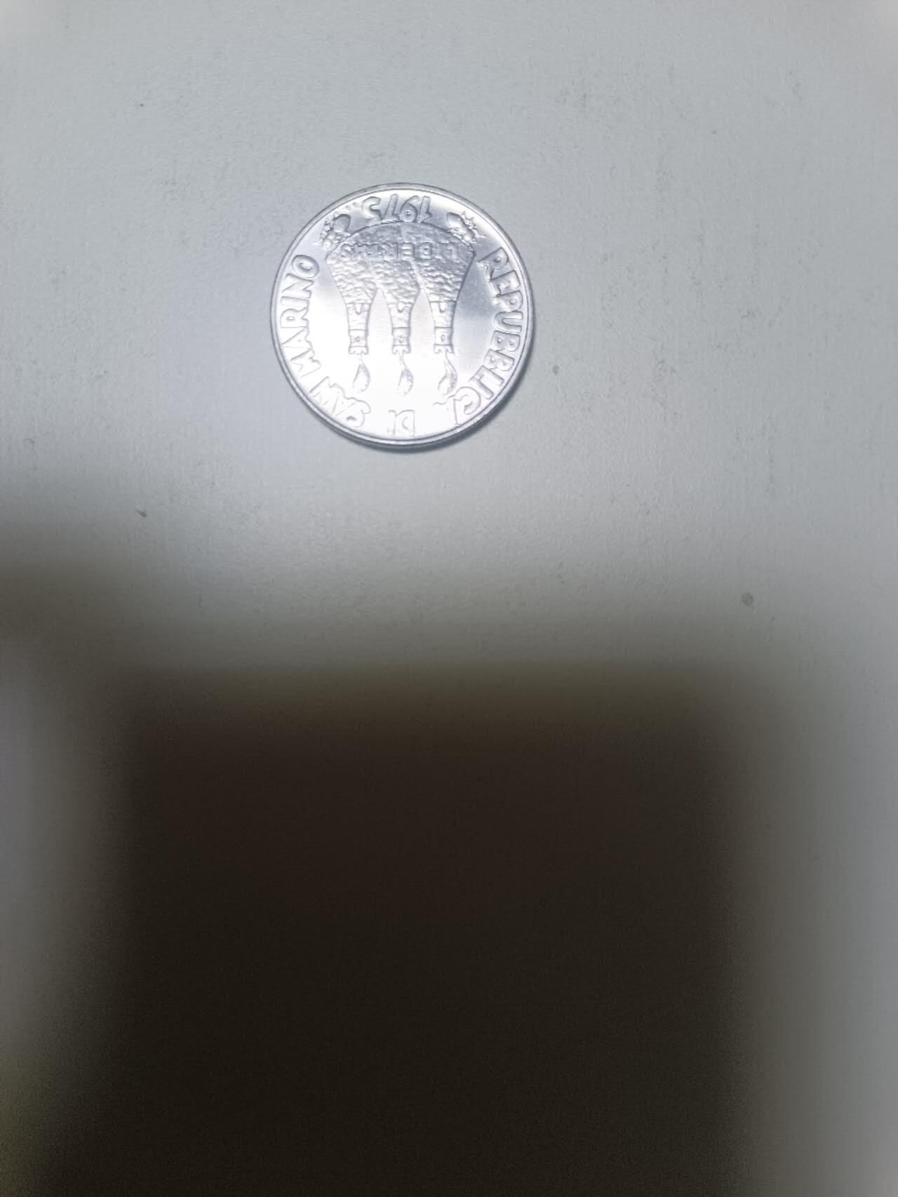 【20260108】非全新纸币和硬币第322场 圣马力诺1975年50里拉