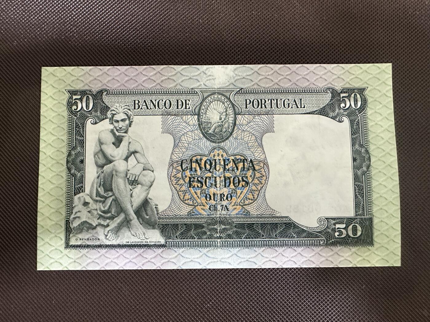 喜羊羊钱币收藏2025第12期(流通品相场) 葡萄牙	P-164 1960年50埃斯库多		品相如图				AQF06189			