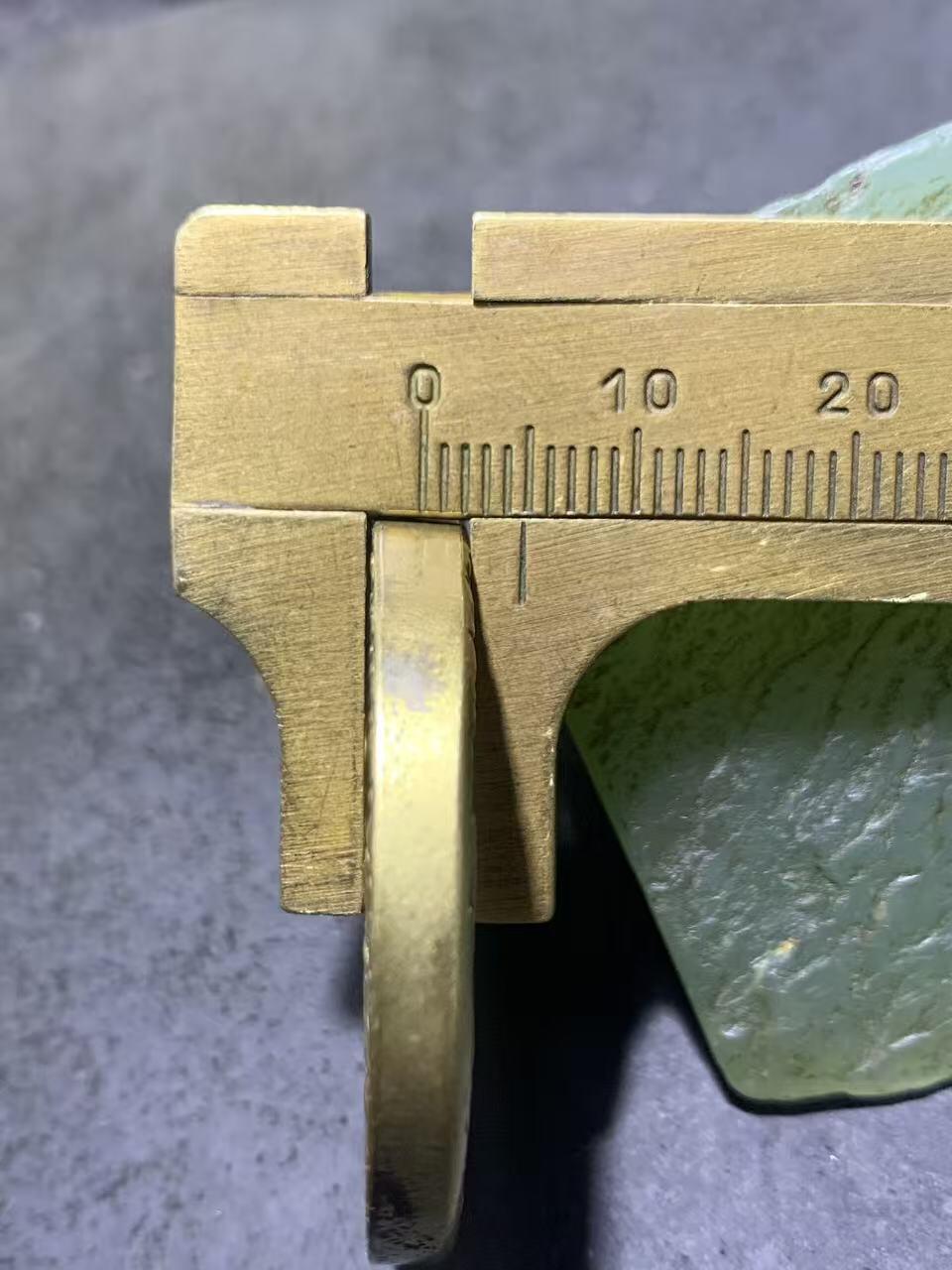 精美黄铜大智文殊菩萨护身牌一个，