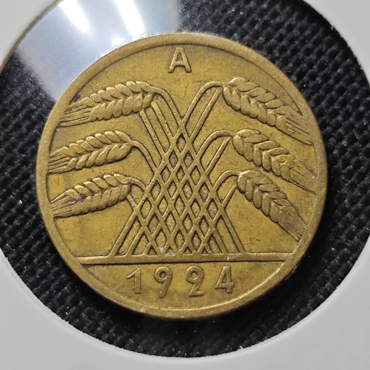 KK钱币收藏小铺  第387期  2月预留时间 周末发货  魏玛10分