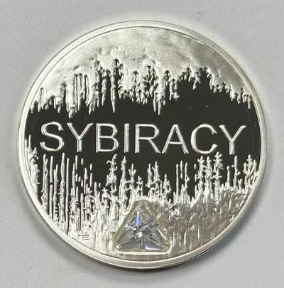 S&S Numismatic世界钱币-拍卖 第118期  - 波兰2008年 西伯利亚流亡者 10兹罗提精制镶嵌水晶纪念银币 14.14克925银