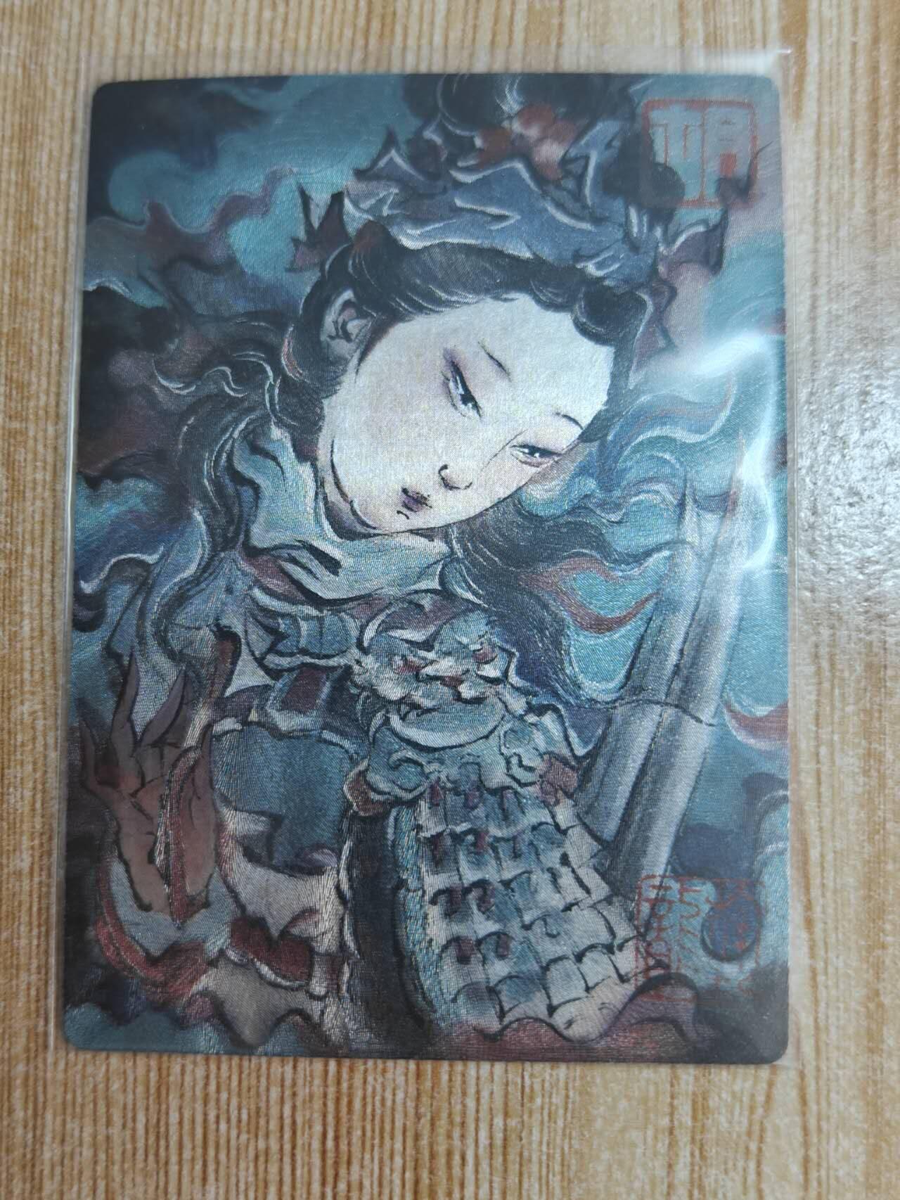 满200包邮！龙虎卡牌-七一场（满200元包邮，无佣金，每周六结拍，欢迎送拍） 粗闪卡 九轩 十大最美三娘  胡艺龙-扈三娘