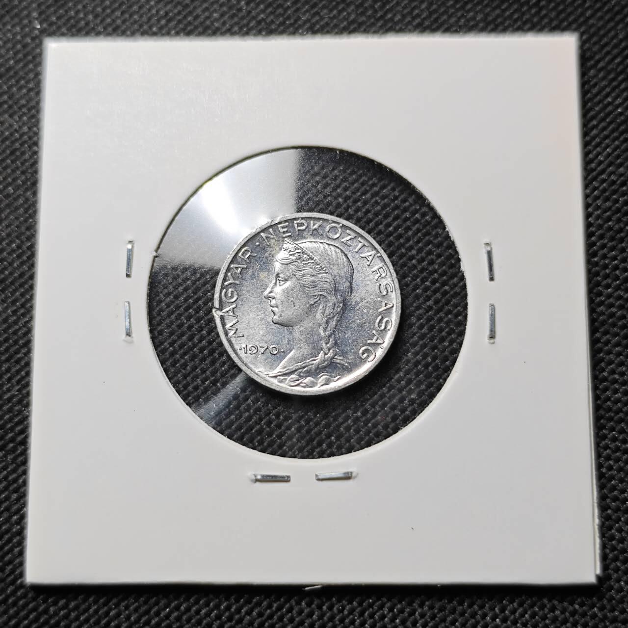 KK钱币收藏小铺  第387期  2月预留时间 周末发货  1970匈牙利5福林