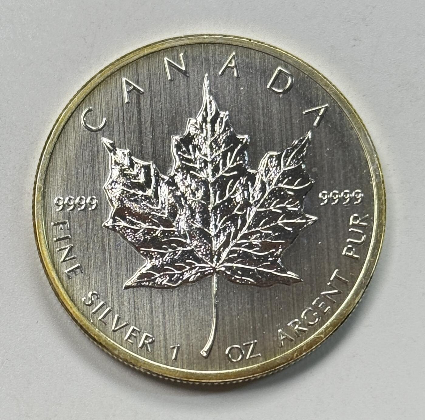 S&S Numismatic世界钱币-拍卖 第118期  加拿大2013年 枫叶 5加元1盎司9999投资银币