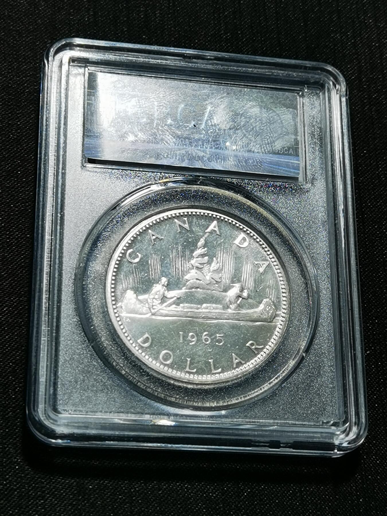 天下钱庄专场欢迎参拍 加拿大1加元银币