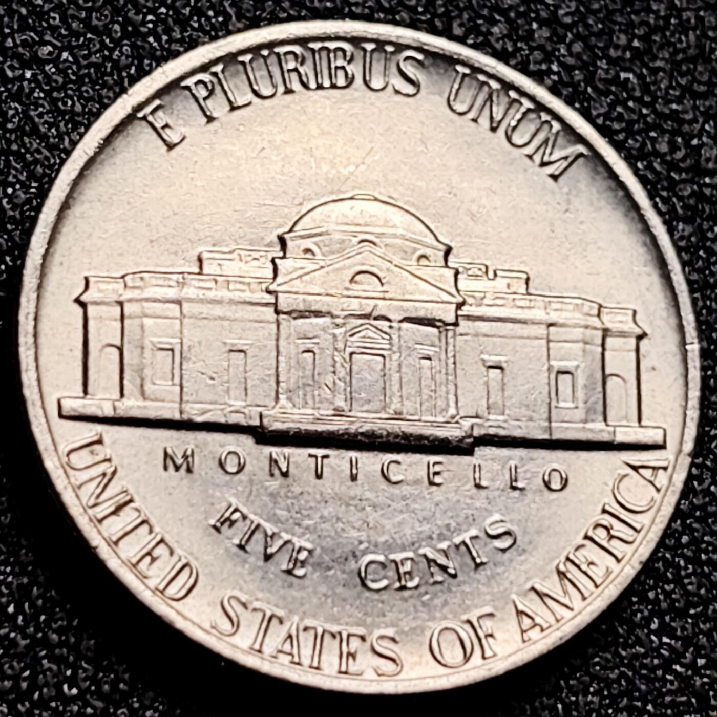 泉币菌-第165场-新年第八场 精品福利场 原光美品 杰斐逊总统 美国5美分1981年 铜镍硬币 21毫米5.0克