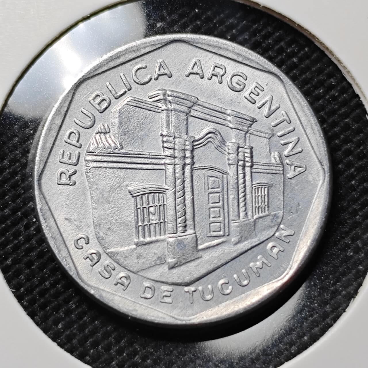 KK钱币收藏小铺  第387期  2月预留时间 周末发货   阿根廷5奥斯特拉尔