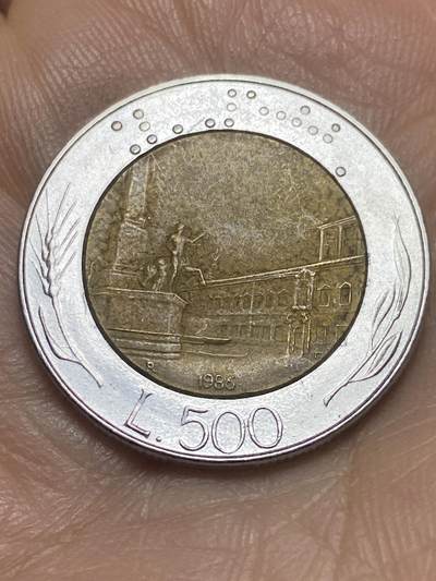 2026年第四场(总第一百七十三场）外国好品散币场(免佣金) - 意大利🇮🇹1986年500里拉