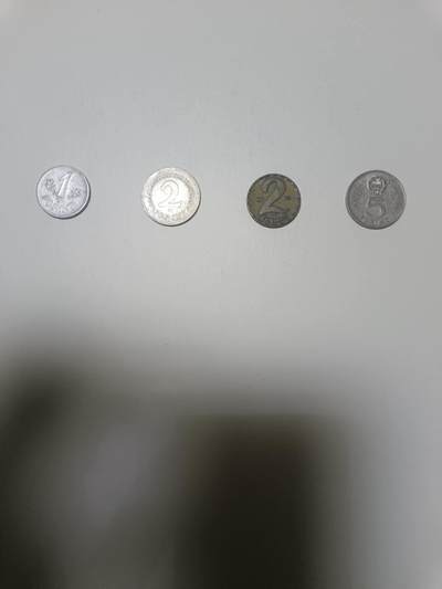 【20260108】非全新纸币和硬币第322场 - 匈牙利早期4枚硬币