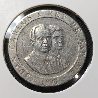 KK钱币收藏小铺  第387期  2月预留时间 周末发货 -  西班牙200比塞塔纪念币