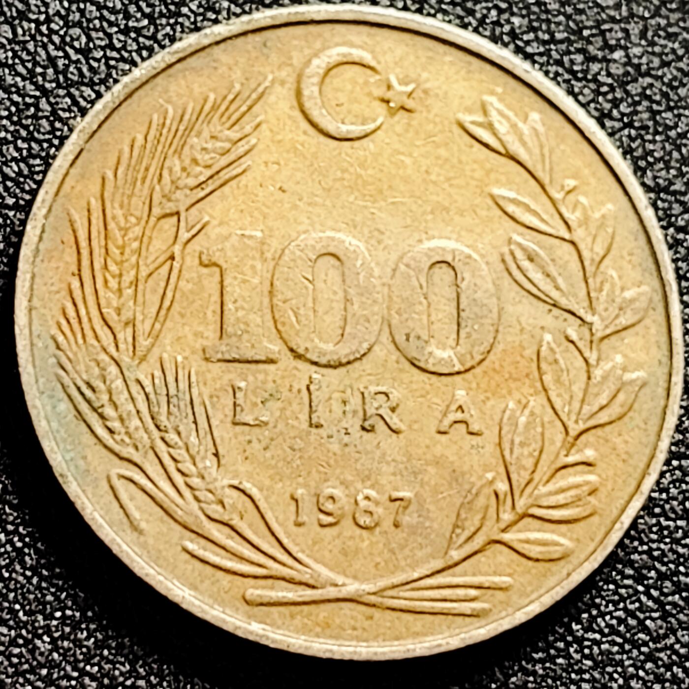 泉币菌-第165场-新年第八场 精品福利场 凯末尔总统 土耳其100里拉 直径30mm 