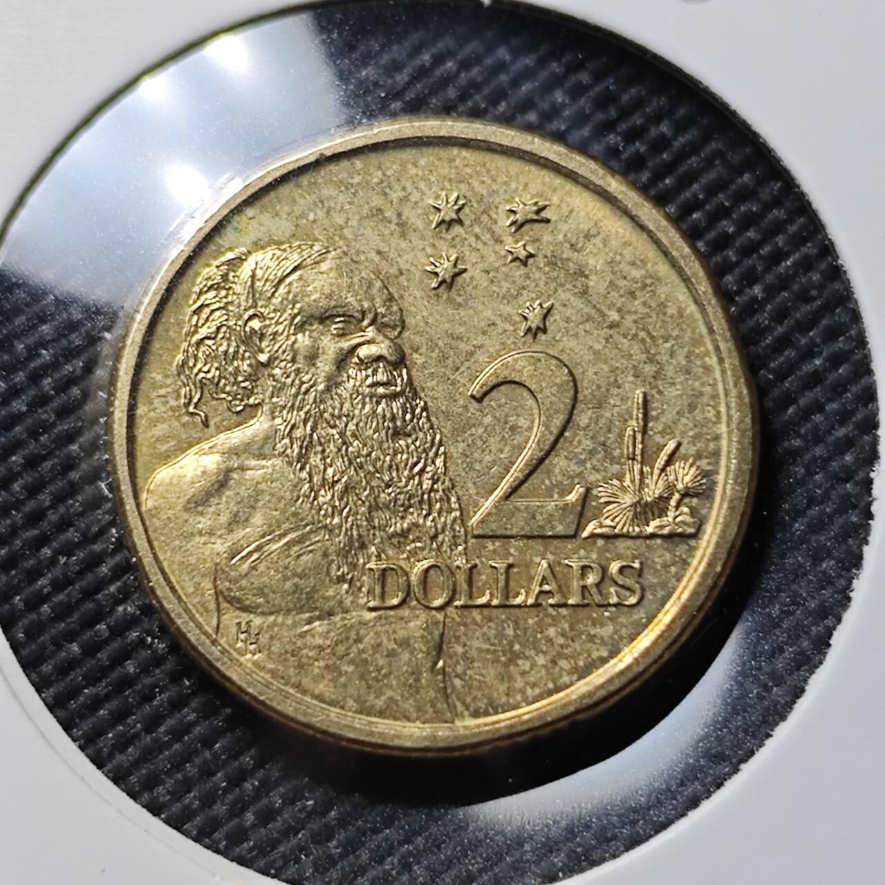 KK钱币收藏小铺  第386期  2月预留时间 周末发货  澳大利亚2元