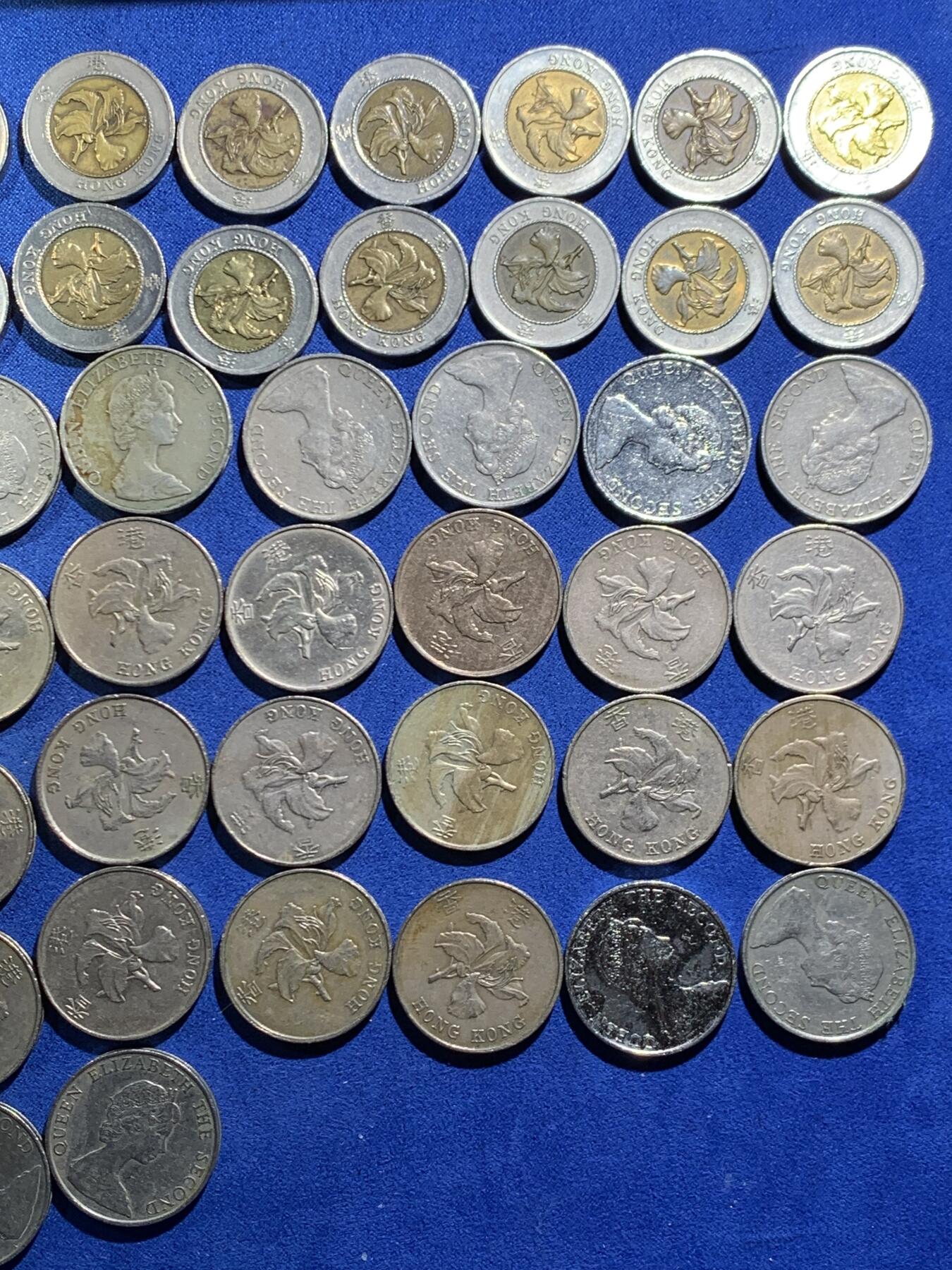 《竞宝斋》第455场 周日，周一 2场连拍 （全场包邮，欢迎送拍） 港币一组 数量品相细节见图