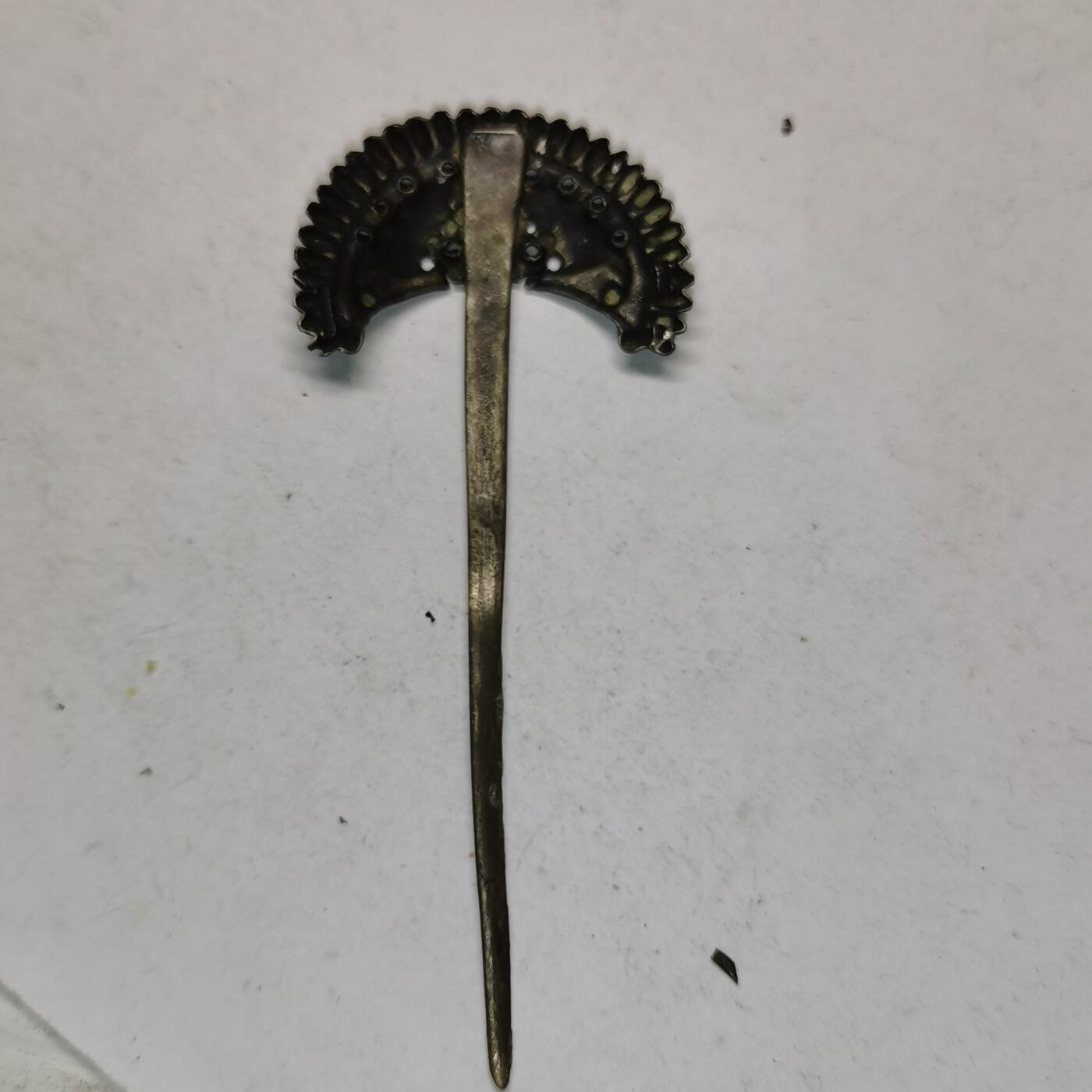 杂件专场93期 清代老银发簪