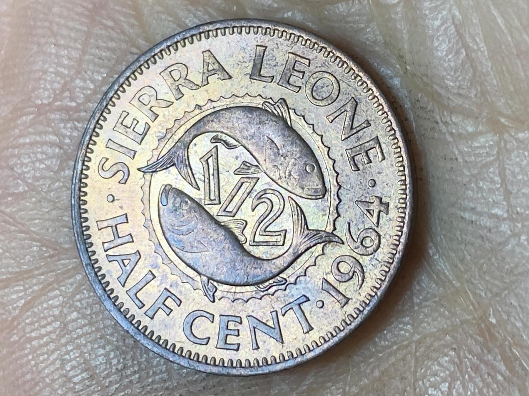 2026年第四场(总第一百七十三场）外国好品散币场(免佣金) 塞拉利昂🇸🇱1964年1/2分